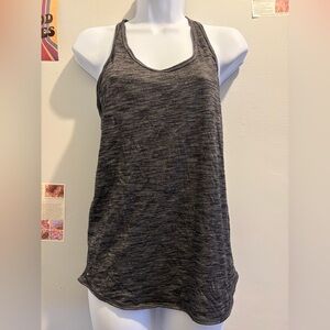 Lululemon Athletica Charcoal Racerback Tank Top